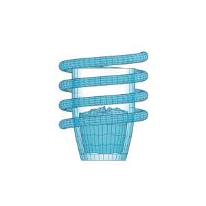 Ilustración de fusión con ayuda de un inductor
