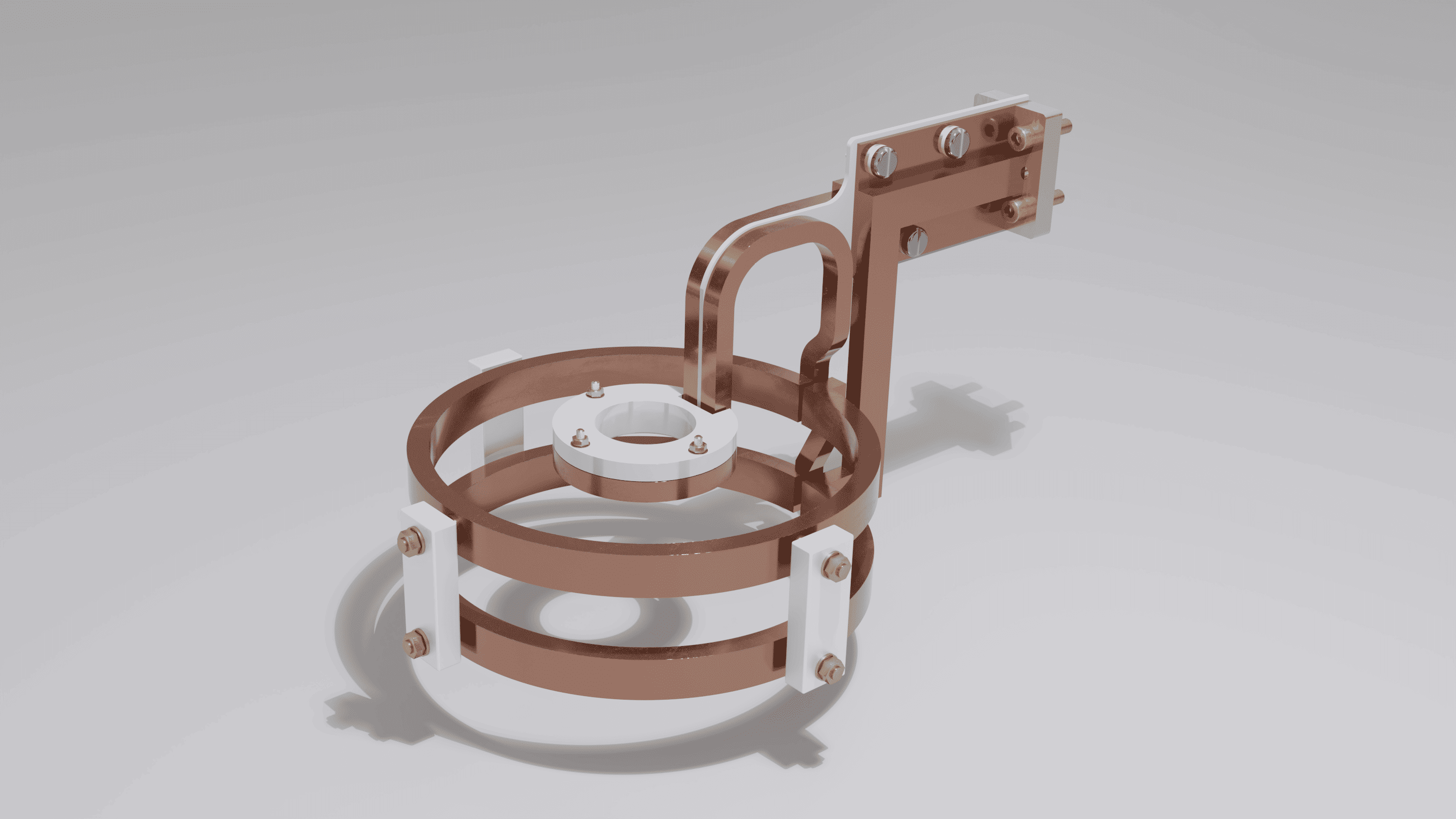 Induttore circolare con anello interno